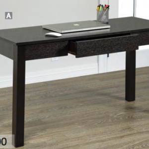 Espresso Office Desk with Functional Drawer