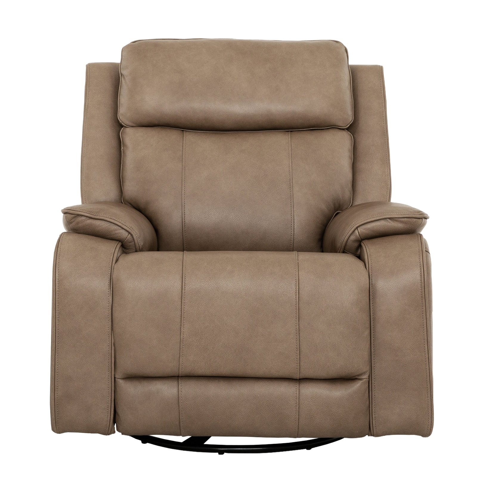 Fauteuil inclinable pivotant et coulissant Brindle - Taupe