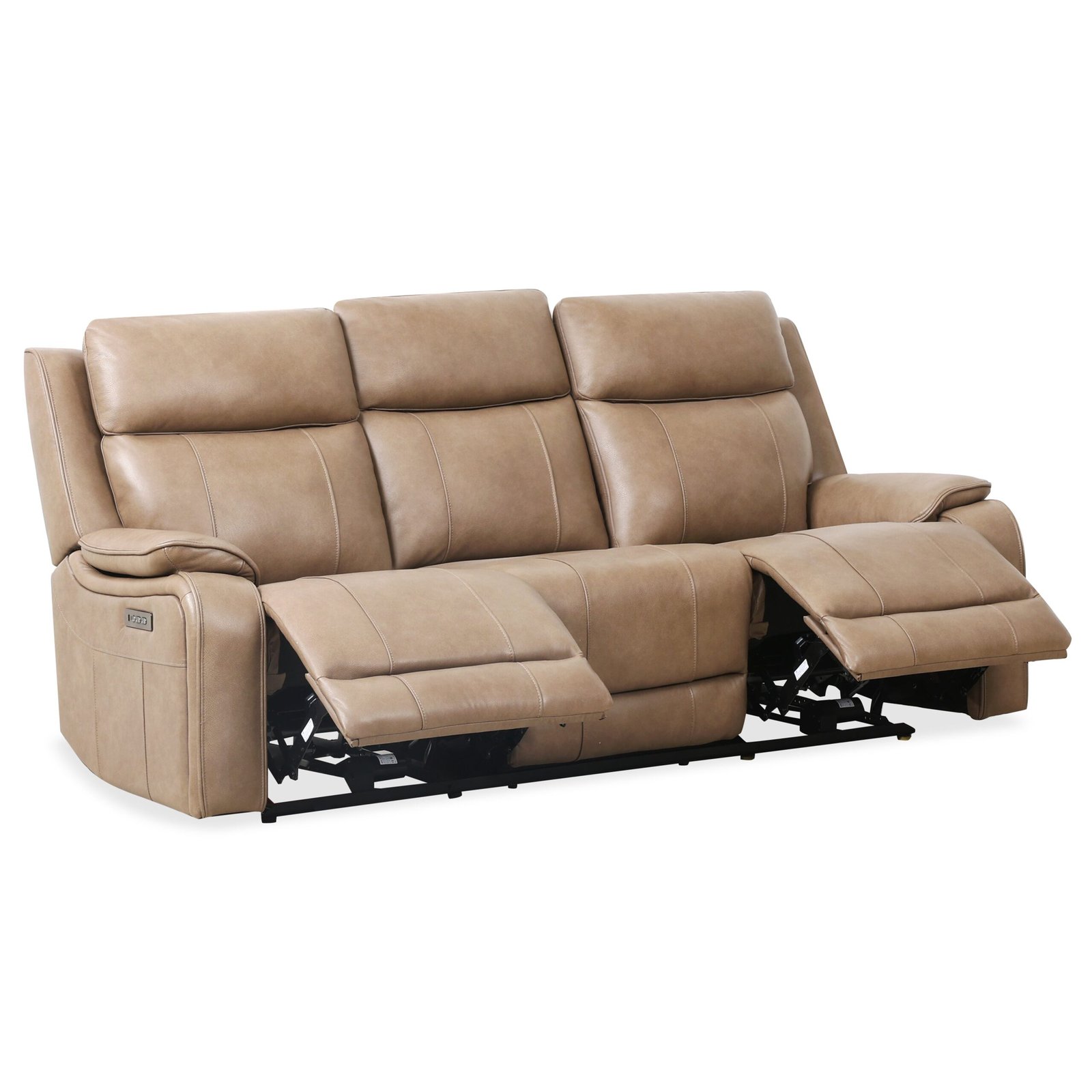 Canapé à inclinaison électrique Brindle - Taupe – Image 4