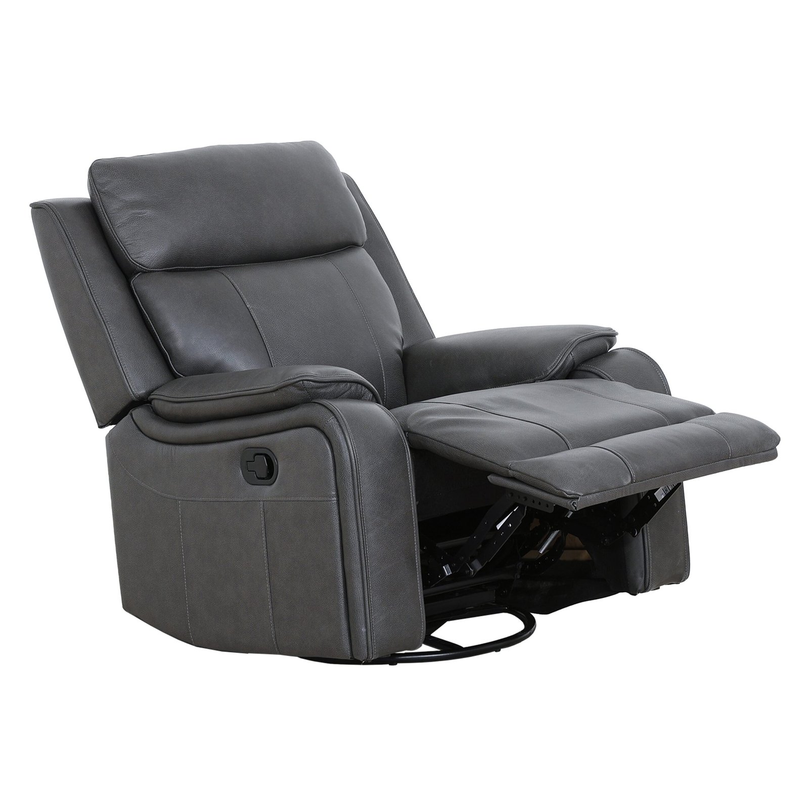Fauteuil inclinable pivotant et coulissant Brindle - Charbon – Image 3