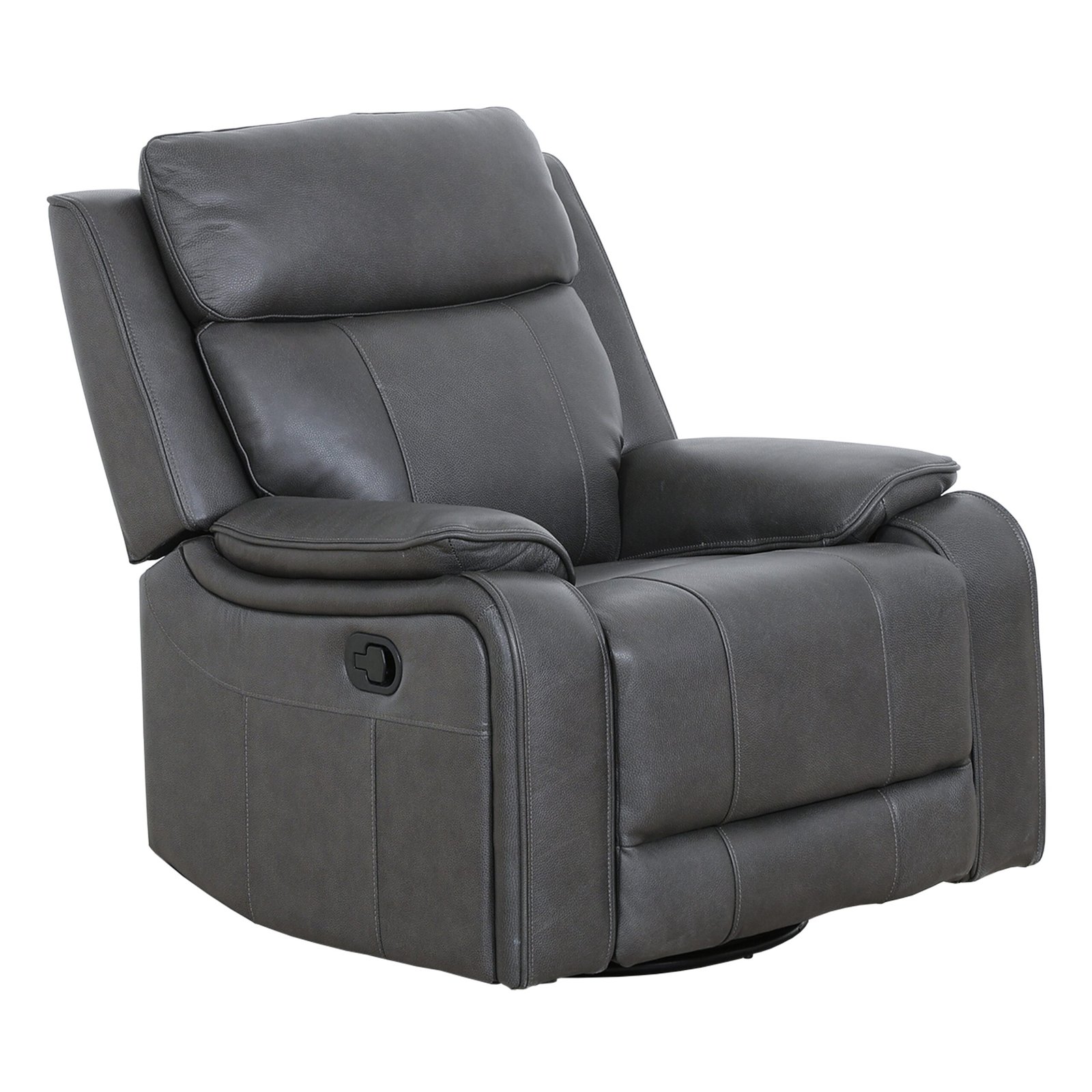 Fauteuil inclinable pivotant et coulissant Brindle - Charbon – Image 4