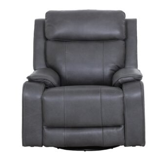 Fauteuil inclinable pivotant et coulissant Brindle - Charbon