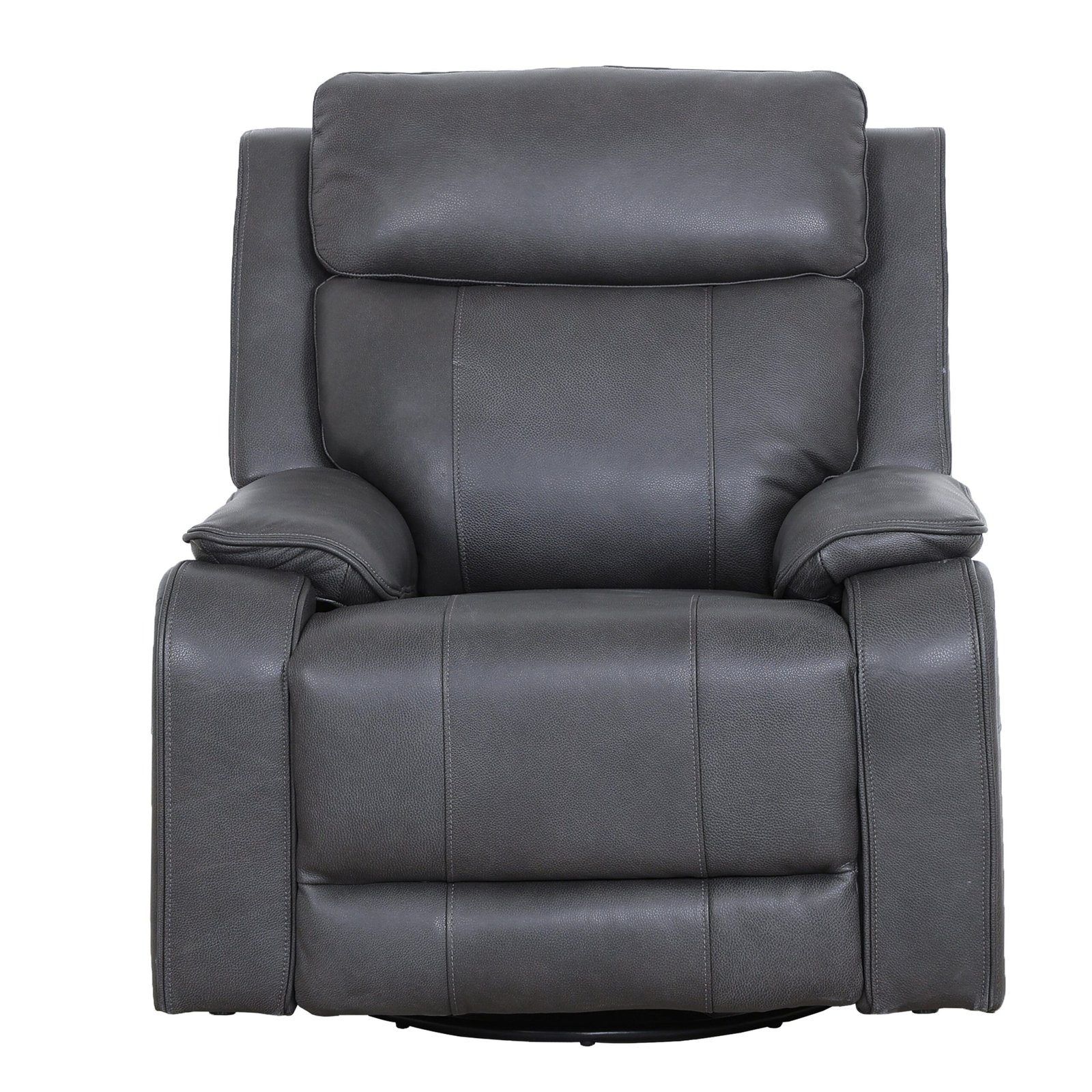 Fauteuil inclinable pivotant et coulissant Brindle - Charbon