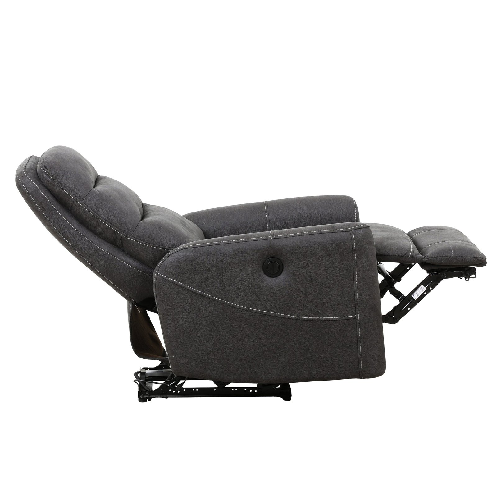 Fauteuil inclinable électrique Cole brun foncé – Image 4