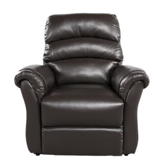 Fauteuil inclinable électrique Fresna - Brun foncé