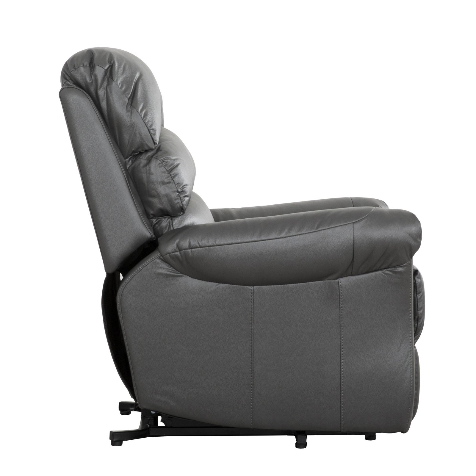 Fauteuil inclinable électrique Fresna - Charbon – Image 4