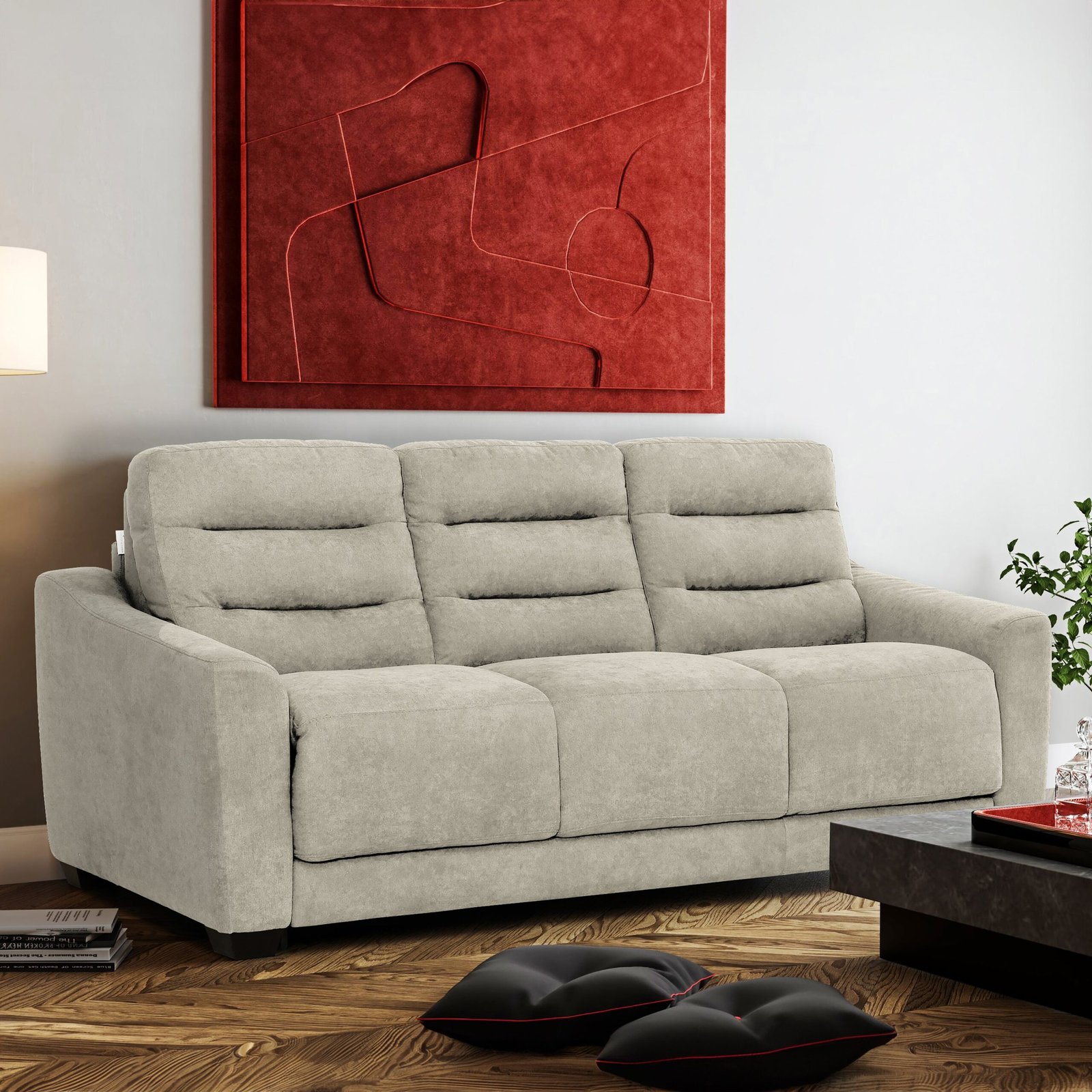 Canapé-lit Luca de Stearns & Foster® - Beige – Image 2
