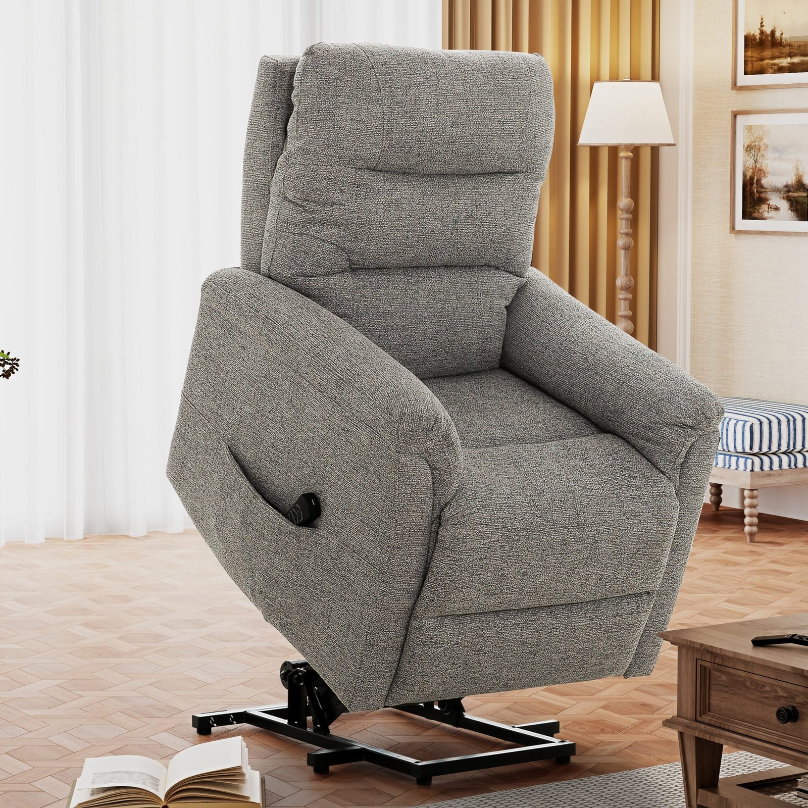 Fauteuil inclinable à relevage électrique Amalie Stearns & Foster® – Image 2