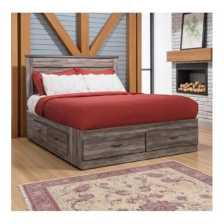 Canadian Made Bed Suede Grey 6720