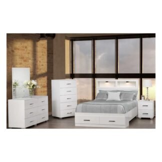 Element Canadian Made Italian Style Lacquer Bedroom Set