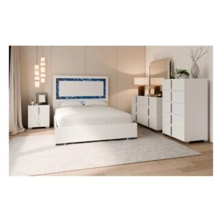 Sandy Canadian Made Italian Style Lacquer Bedroom Set
