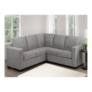 Custom Sectional Sofa — Charcoal