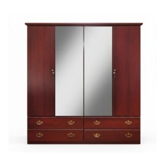 Canadian Made 4 Door Armoire with Drawer 650