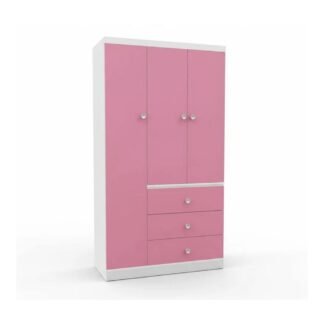 Canadian Made Armoire White & Pink 9000