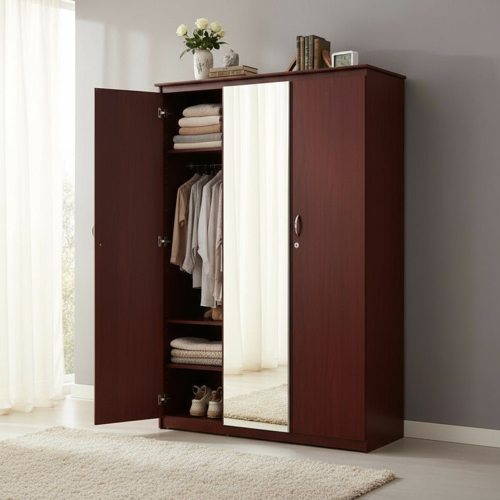 Canadian Made Fully Assembled 3-Door Armoire 335 – Image 2