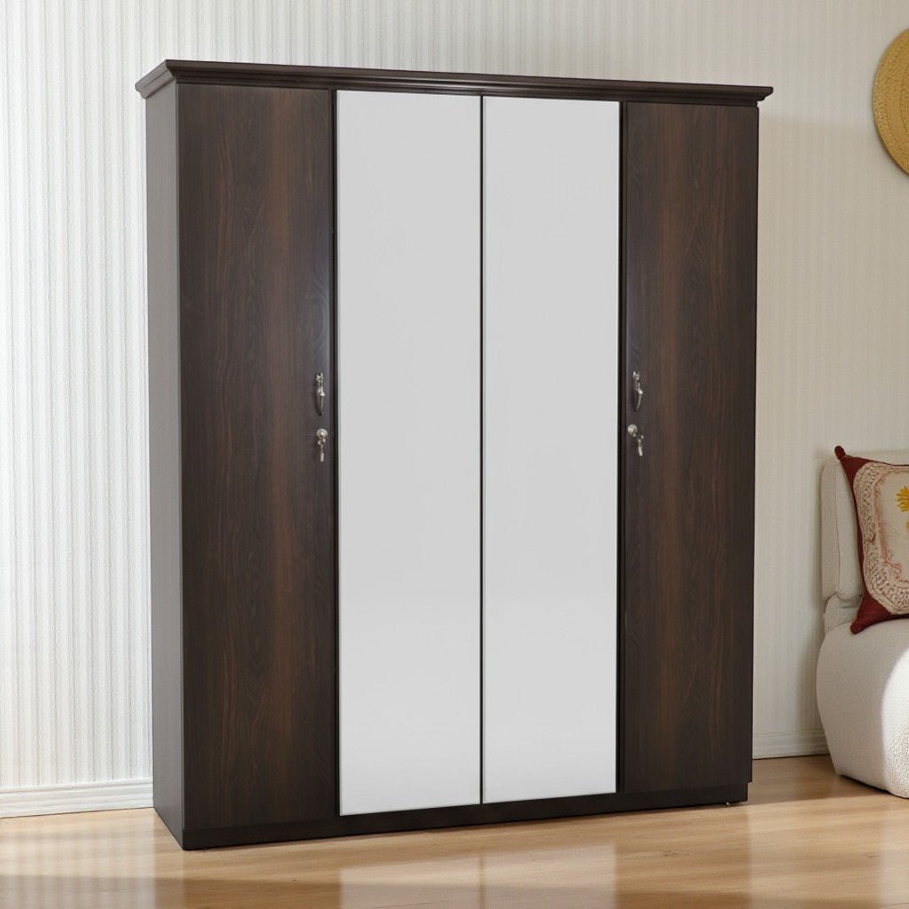 Canadian Made Fully Assembled 4 Door Wardrobe 450 - Image 2