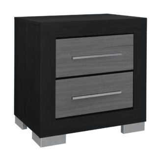 Emma (Black-Grey) Night Stand