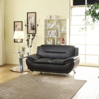 Spruce Love Seat – Black