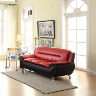 Spruce Sofa Red/Black