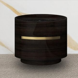 Sperenza Nightstand Black, Oak