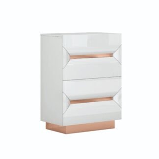Talia Chest, White