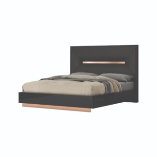 Talia Queen Bed, Black