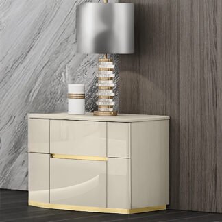 Sienna Nightstand, Beige