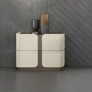 Monaco Nightstand, Beige