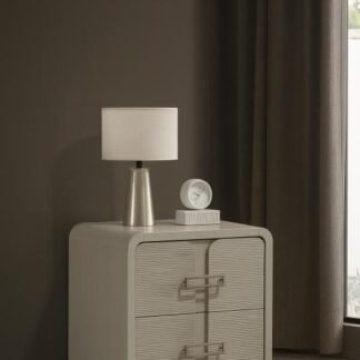 Aria Nightstand, Beige