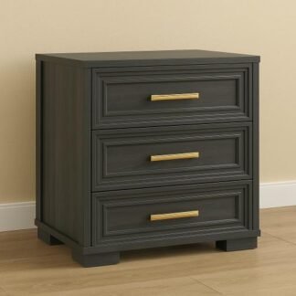 Table de chevet Highlandcolorado, grise
