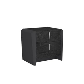 Manchester Nightstand Walnut, Grey