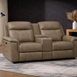 Paloma Loveseat Recliner – Brown