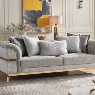 Juno Love Seat – Grey