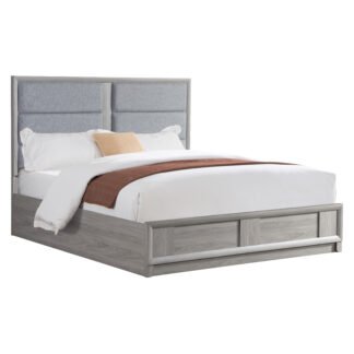 Bronco Queen Bed, Grey