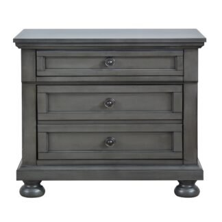 Baltimore Nightstand Dark, Grey
